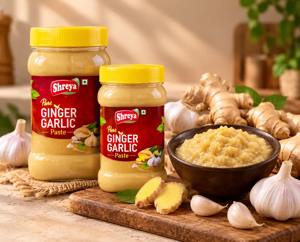 Shreya Agro Foods Ginger & Garlic Paste