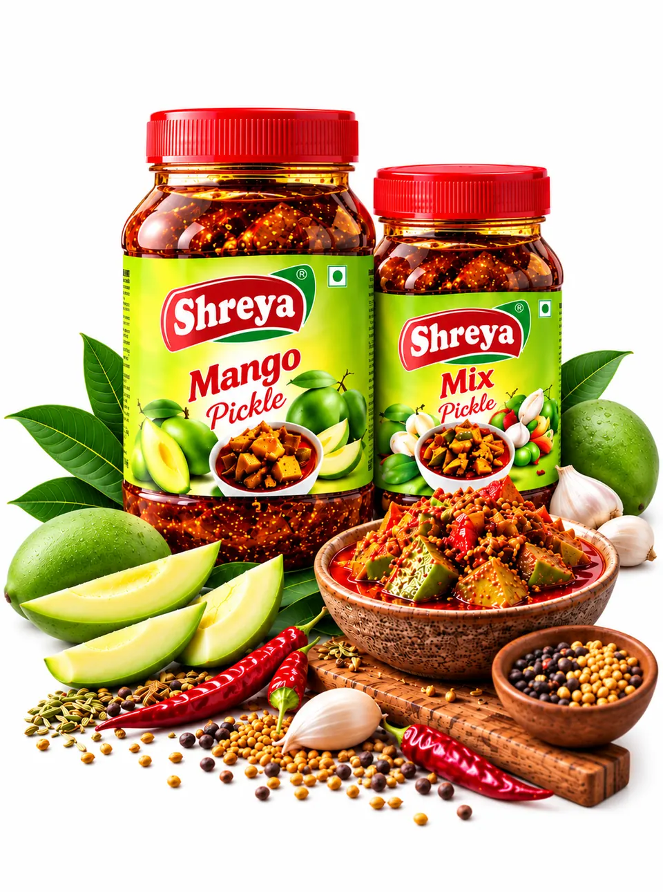 Shreya Agro Foods — Shreya pickles ready for distribution