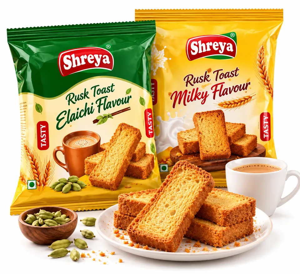 Shreya Agro Foods Rusk & Biscuits