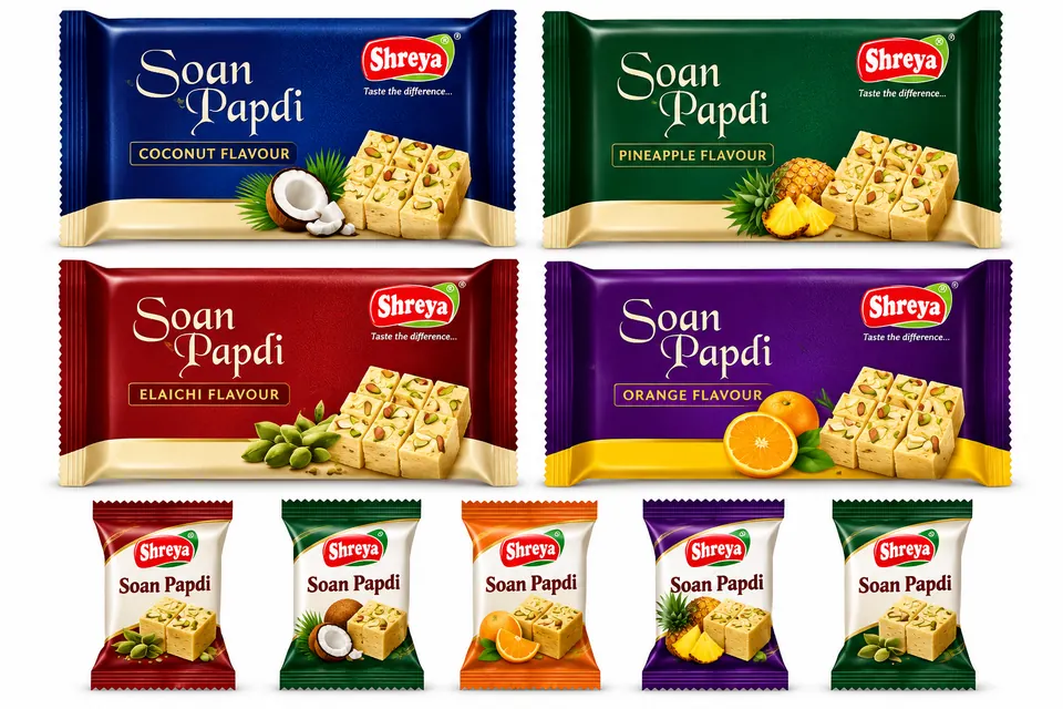 Shreya Agro Foods Soan Papdi