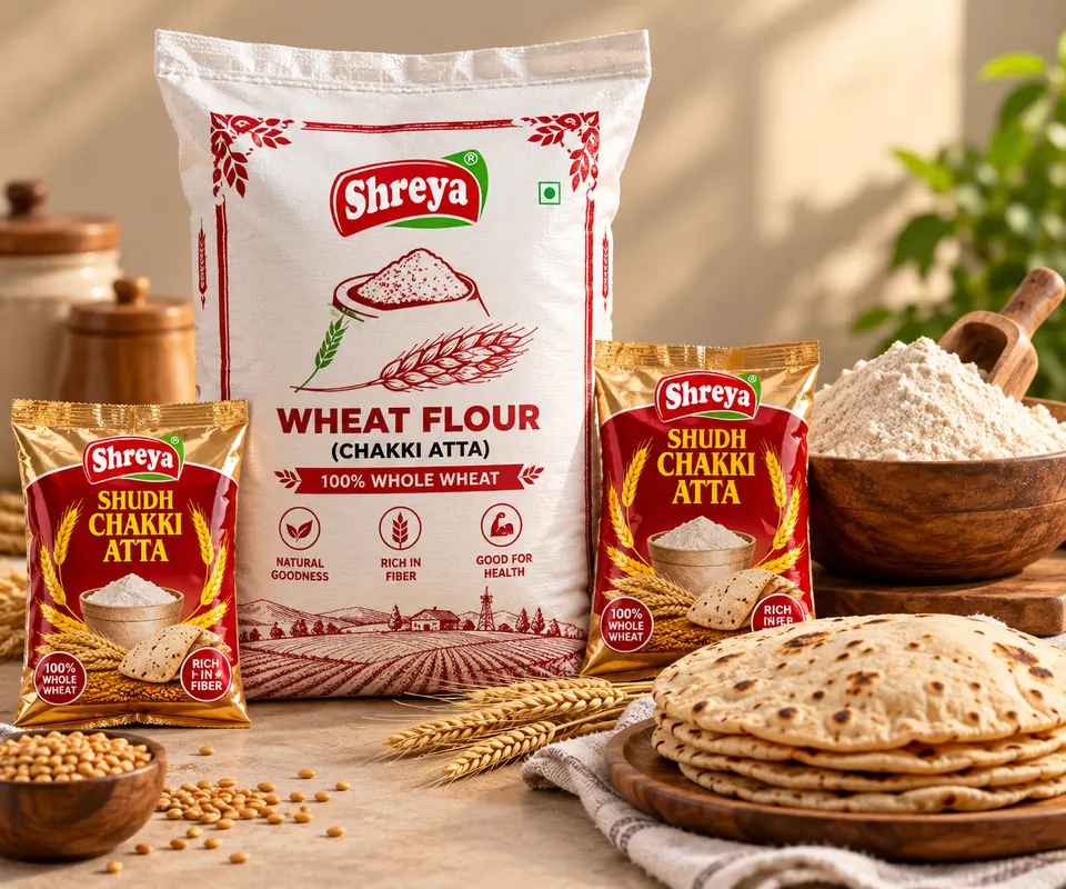 Shreya Agro Foods Wheat Flour (Chakki Atta)